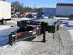 Sliding axle trailers