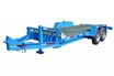 Low profile fixed section tilt trailer