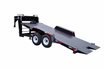 Low profile full length tilt trailer